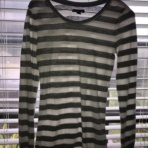 Grey and white stripes